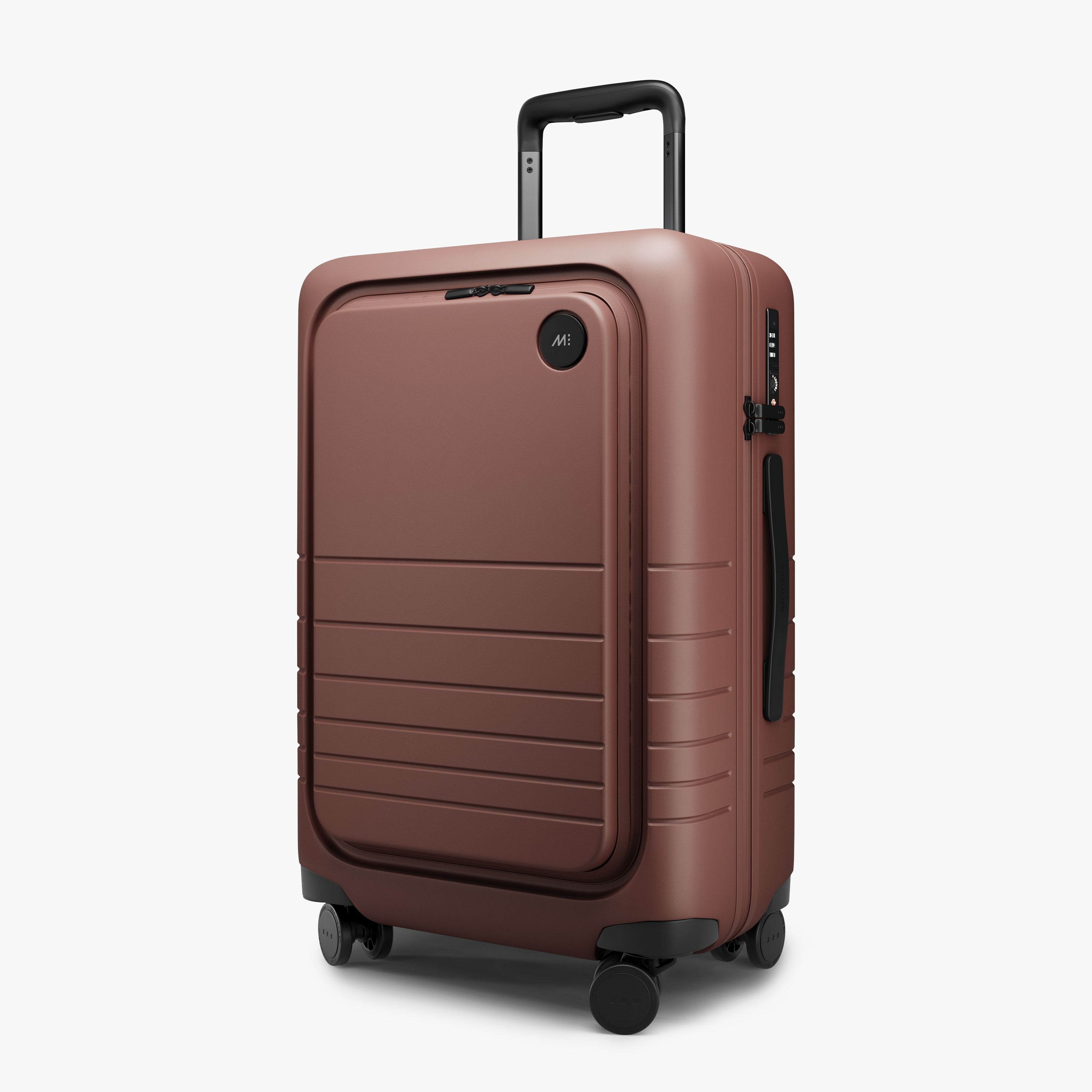 Best Carry-On with pocket | Cabin Size Monos Travel Luggage display picture 1