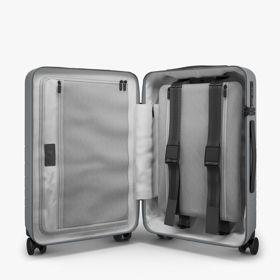 Storm Grey | Inside view of Carry-On in Storm Grey