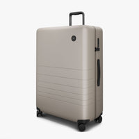Angled view of Check-In Large in Desert Taupe (thumbnail)