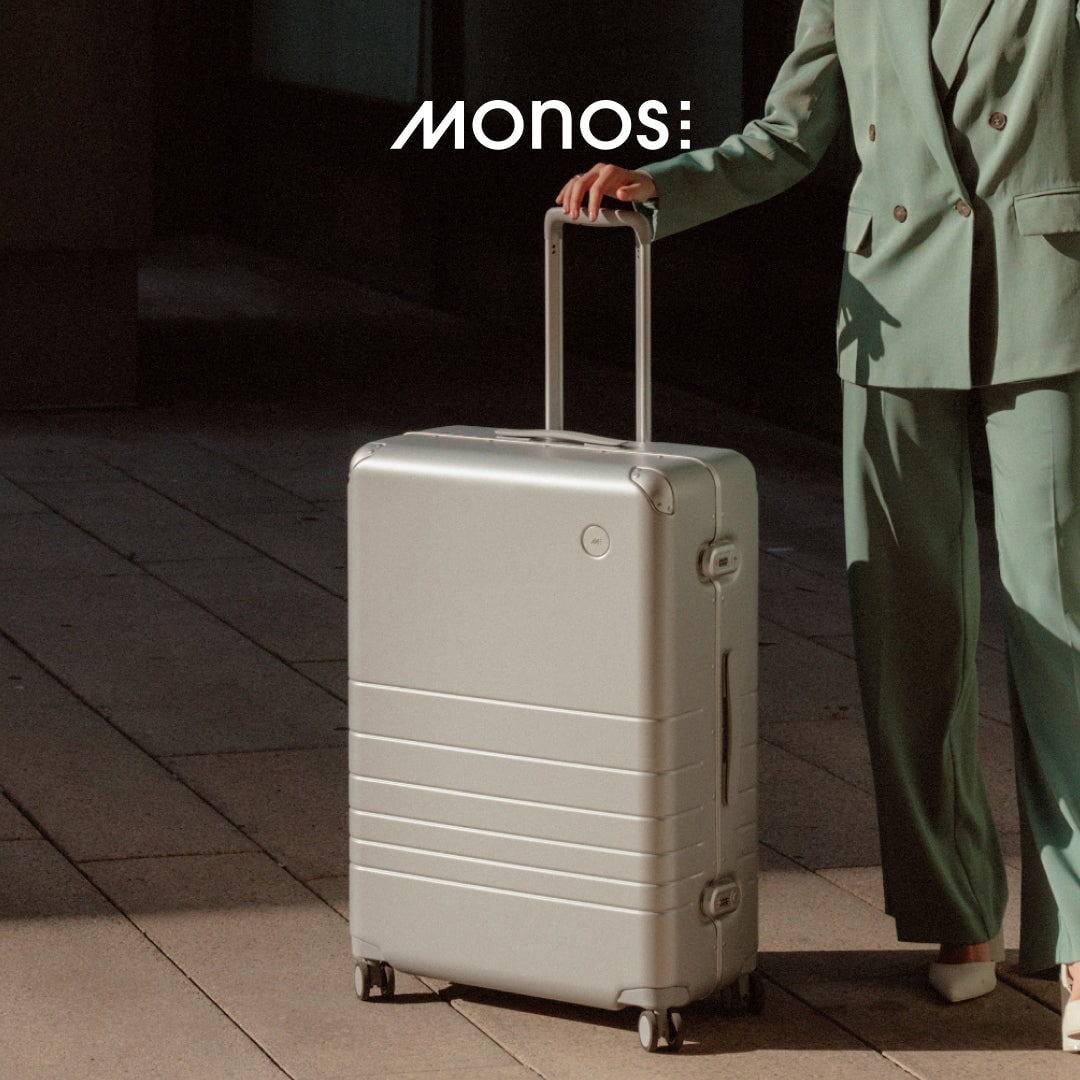 Hybrid Check-In Large Luggage | Aluminum Suitcases – Monos