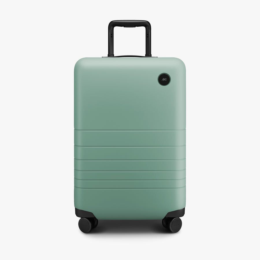 Sage Green | Front view of Carry-On Plus in Sage Green