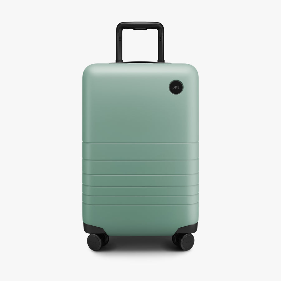 Sage Green | Front view of Carry-On Pro Plus in Sage Green
